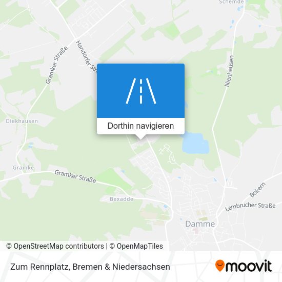 Zum Rennplatz Karte