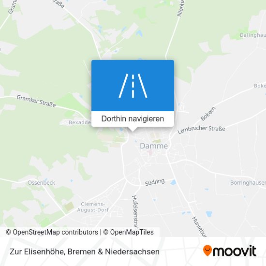 Zur Elisenhöhe Karte