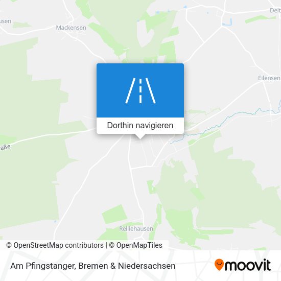 Am Pfingstanger Karte