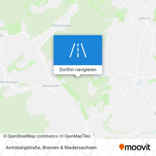 Amtsbergstraße Karte