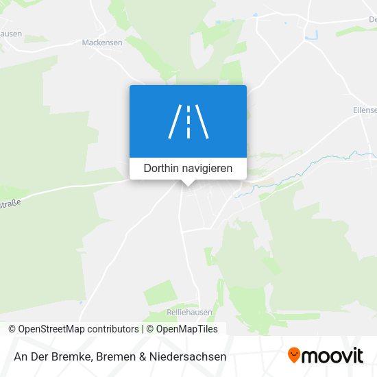 An Der Bremke Karte