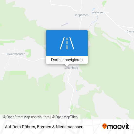 Auf Dem Döhren Karte
