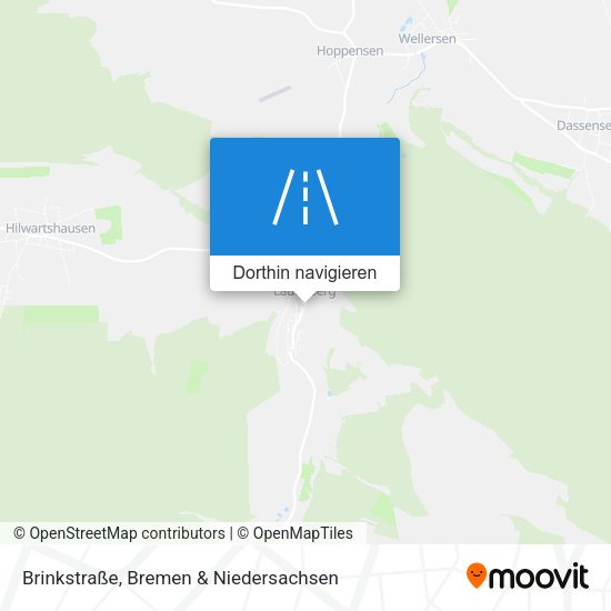 Brinkstraße Karte