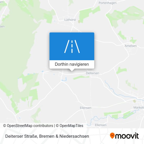 Deiterser Straße Karte