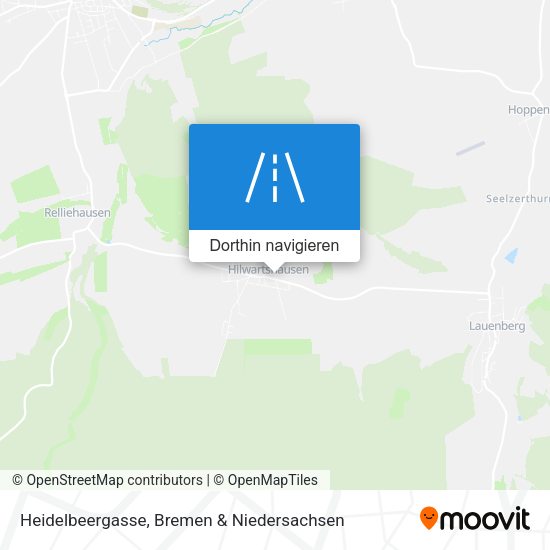 Heidelbeergasse Karte