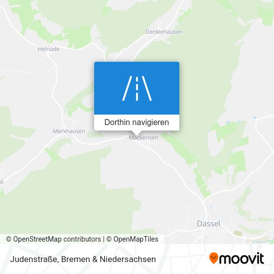 Judenstraße Karte