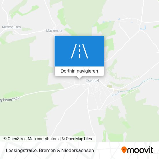Lessingstraße Karte