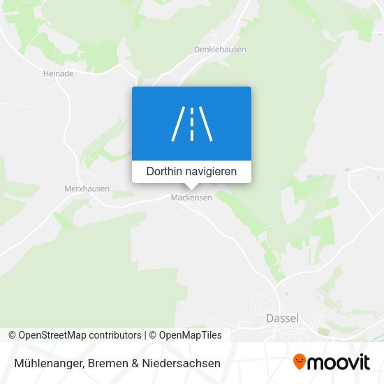 Mühlenanger Karte
