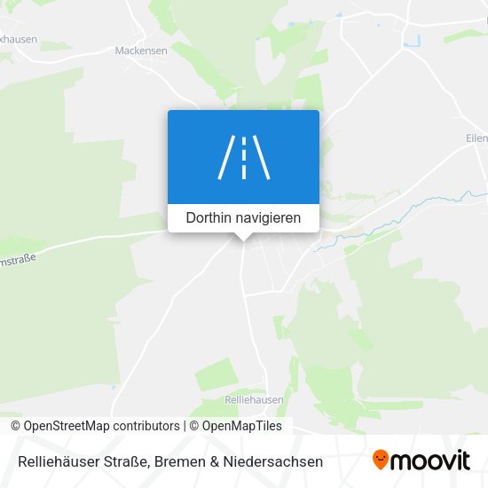 Relliehäuser Straße Karte