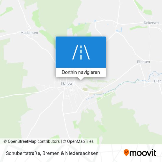 Schubertstraße Karte