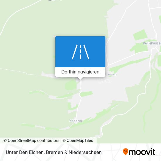 Unter Den Eichen Karte