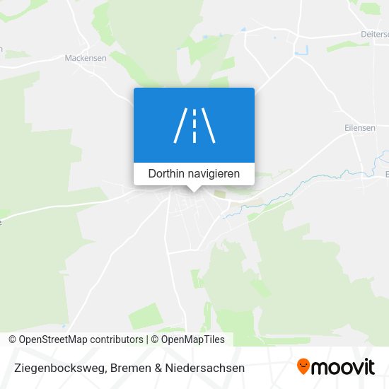 Ziegenbocksweg Karte