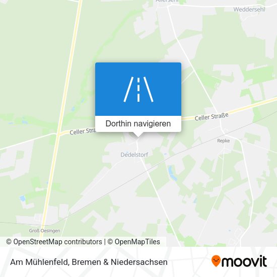 Am Mühlenfeld Karte
