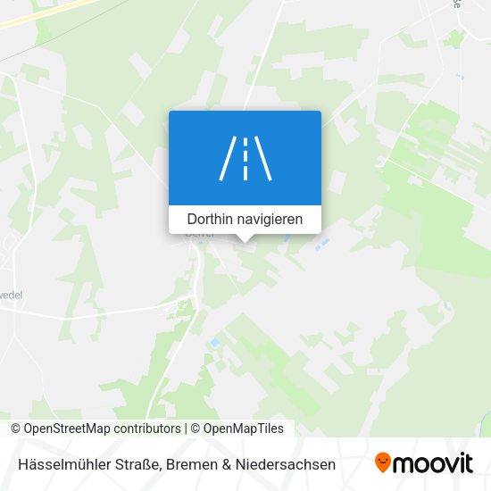 Hässelmühler Straße Karte
