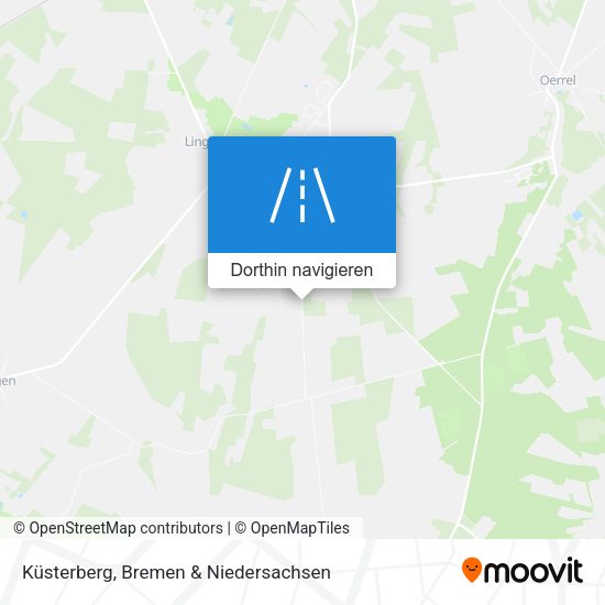 Küsterberg Karte