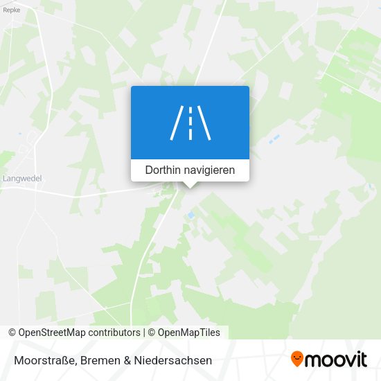 Moorstraße Karte