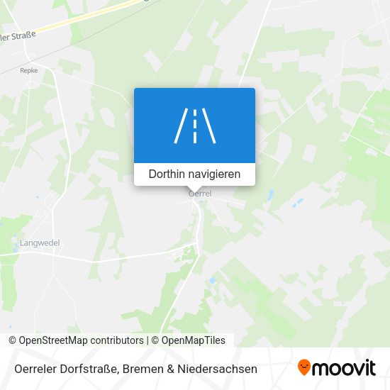 Oerreler Dorfstraße Karte