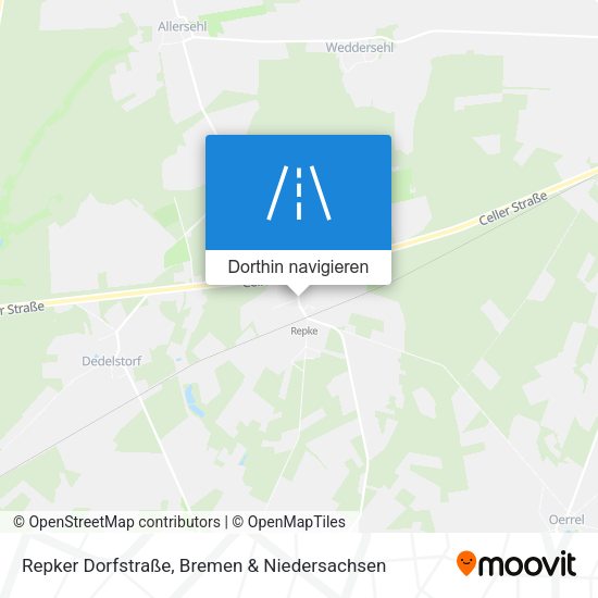 Repker Dorfstraße Karte