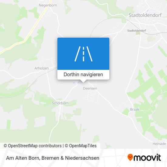 Am Alten Born Karte