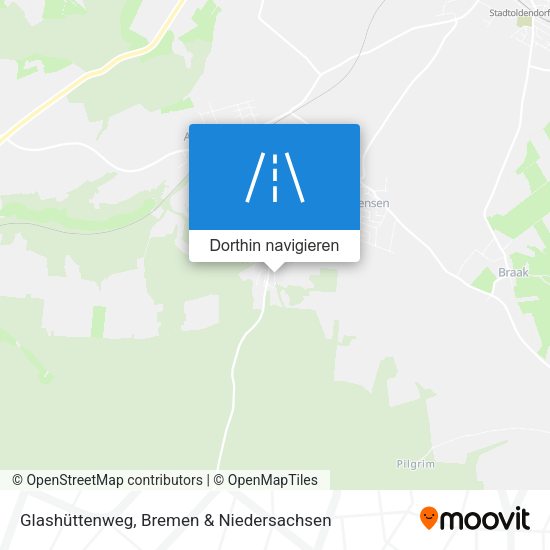 Glashüttenweg Karte