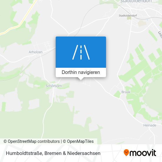 Humboldtstraße Karte