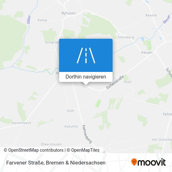 Farvener Straße Karte