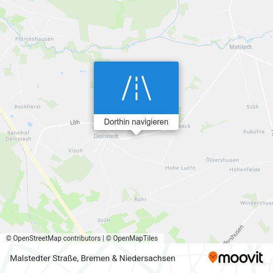 Malstedter Straße Karte
