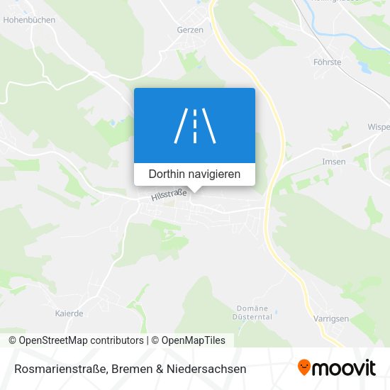 Rosmarienstraße Karte