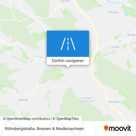 Röhnbergstraße Karte