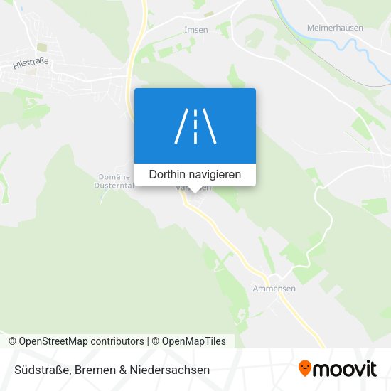 Südstraße Karte