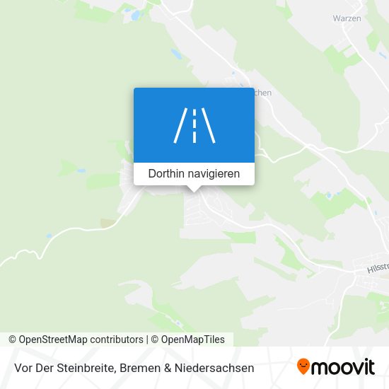 Vor Der Steinbreite Karte