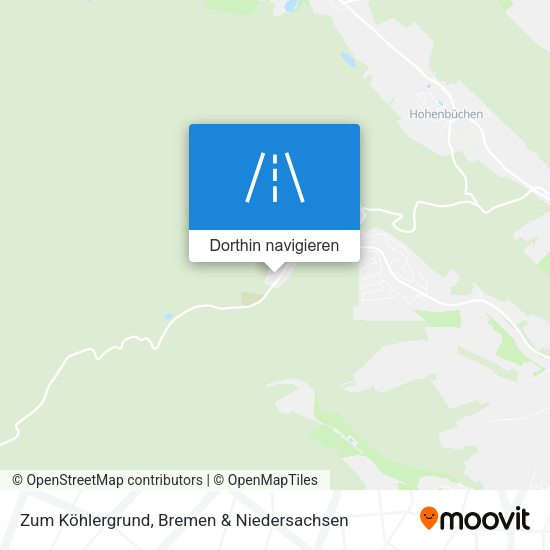 Zum Köhlergrund Karte
