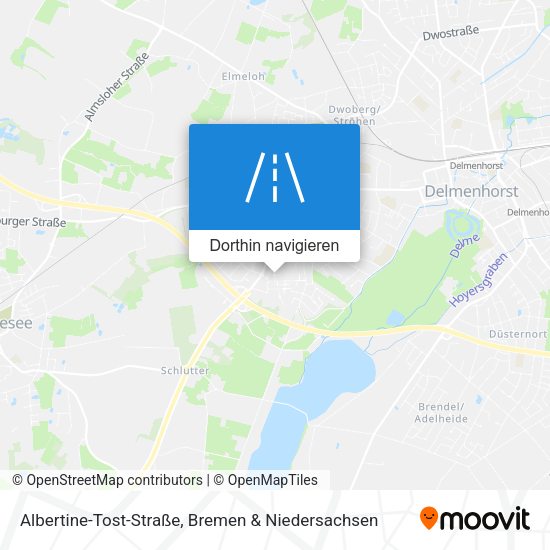 Albertine-Tost-Straße Karte