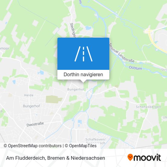 Am Fludderdeich Karte