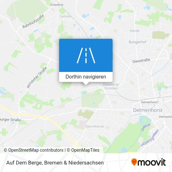 Auf Dem Berge Karte