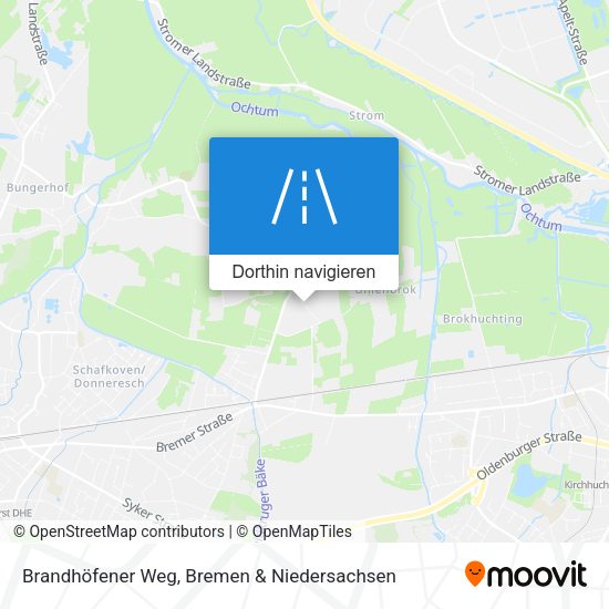 Brandhöfener Weg Karte