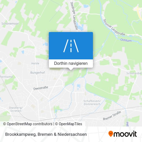 Brookkampweg Karte