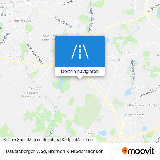 Dauelsberger Weg Karte