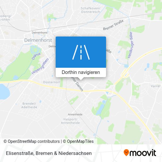 Elisenstraße Karte