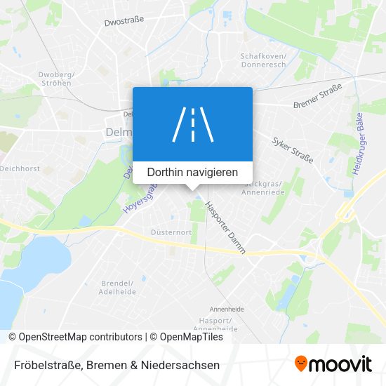 Fröbelstraße Karte