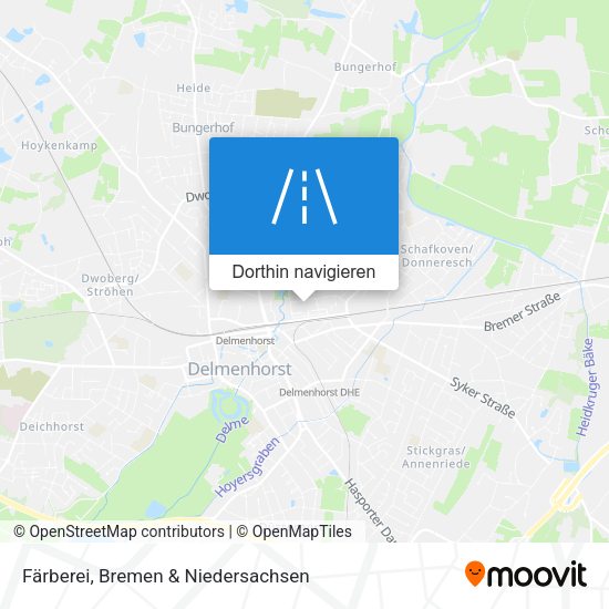 Färberei Karte