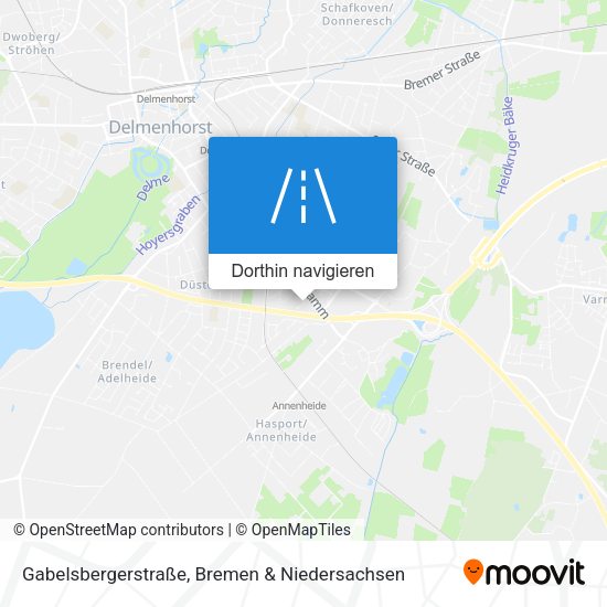 Gabelsbergerstraße Karte