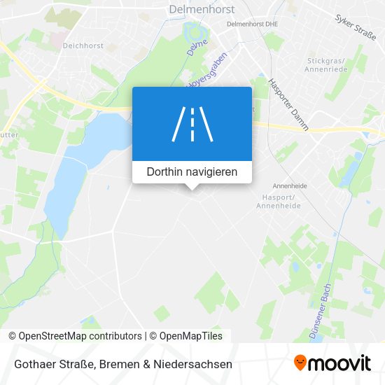 Gothaer Straße Karte
