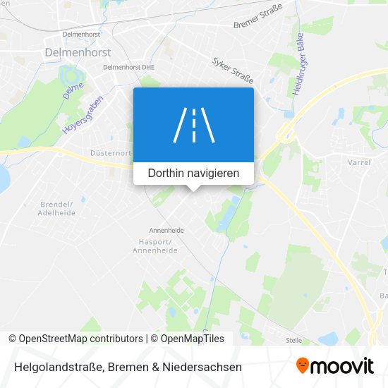 Helgolandstraße Karte