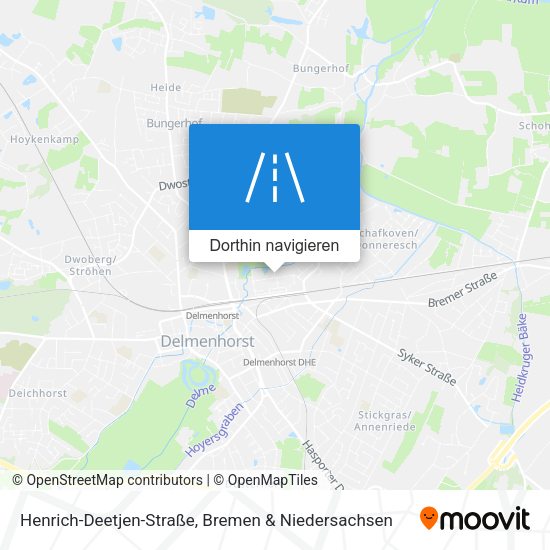 Henrich-Deetjen-Straße Karte