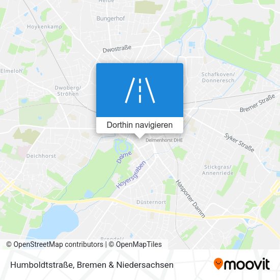 Humboldtstraße Karte