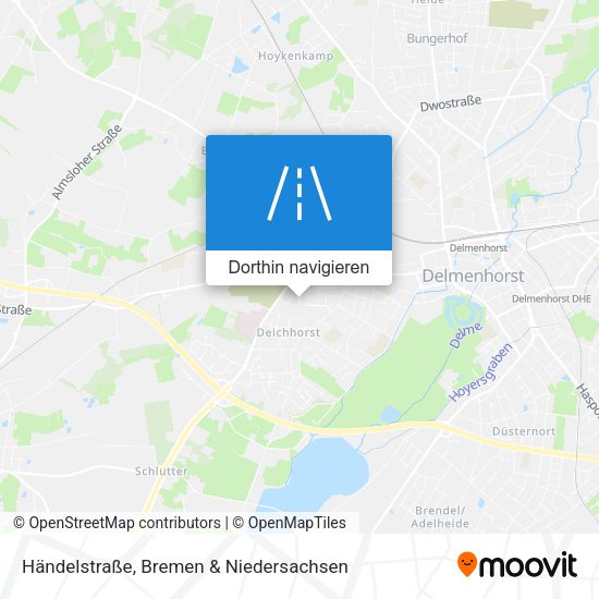 Händelstraße Karte