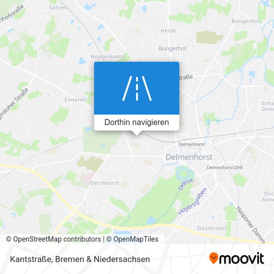 Kantstraße Karte