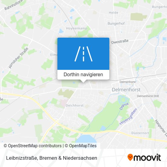Leibnizstraße Karte