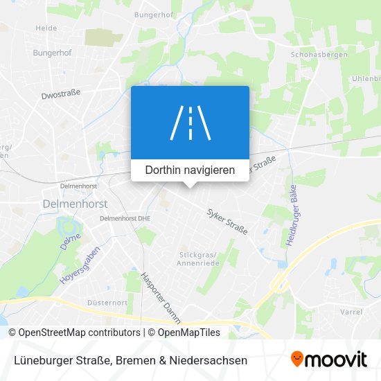 Lüneburger Straße Karte